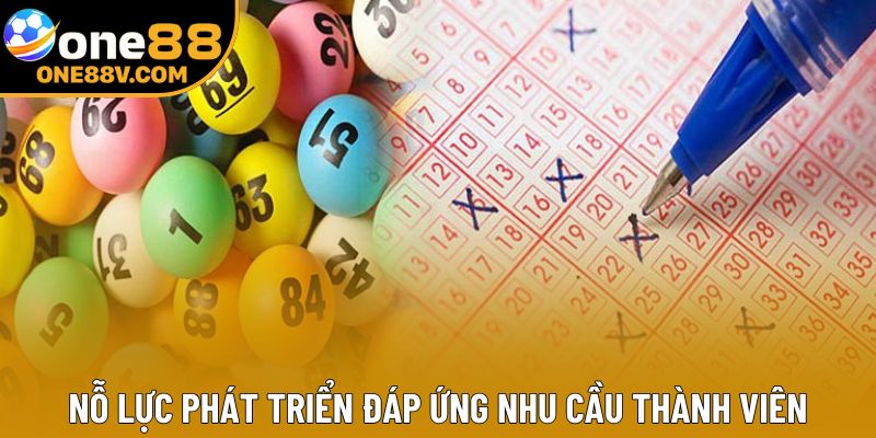 Nỗ lực phát triển đáp ứng nhu cầu thành viên