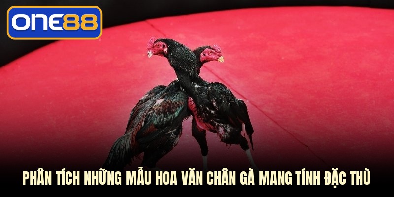 Phân tích những mẫu hoa văn chân gà mang tính đặc thù